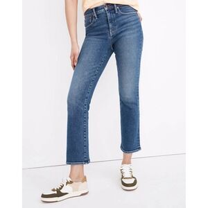 Madewell‎ Size 25 Cali Demi-Boot Jeans in Bodney Wash